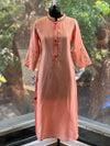 Pink Banarasi Dupatta Set