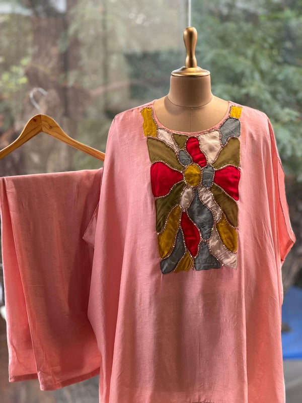 Pink Kaftan Set