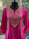 Pink Gota Yolk Suit Set