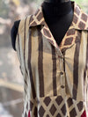mud print tunic