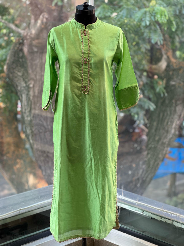 Rust Banarasi Dupatta Set