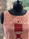 Printed Sleeveless Co Ord