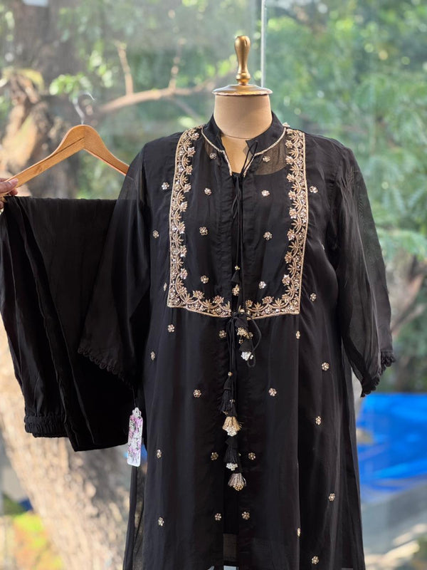 Black Jacket Style Co Ord