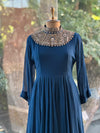 Blue Sharara Set