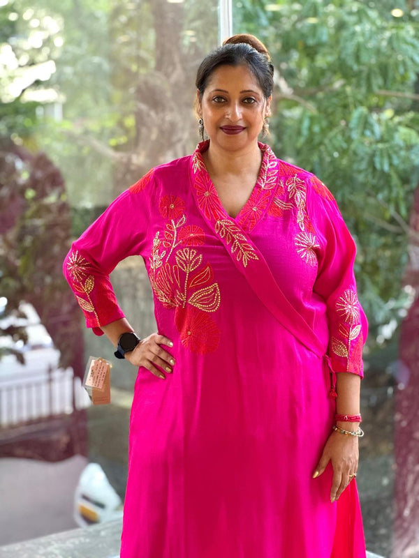 Pink Patch Work Co Ord