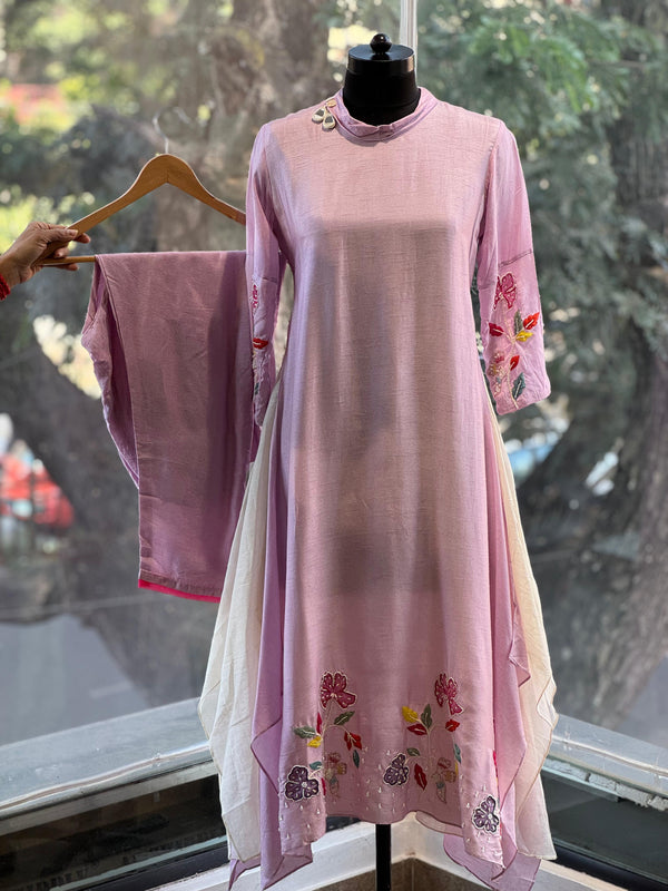 Mauve Asymmetrical Co Ord