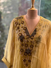 Yellow Pure Glass Tissue Suit