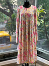 Yellow Floral Mul Tunic