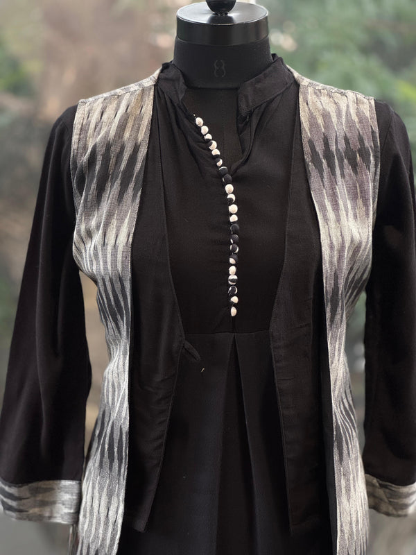 Black Jacket Style Tunic
