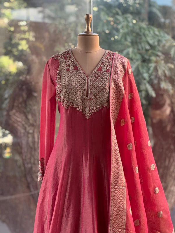 Pink Tissue Gown