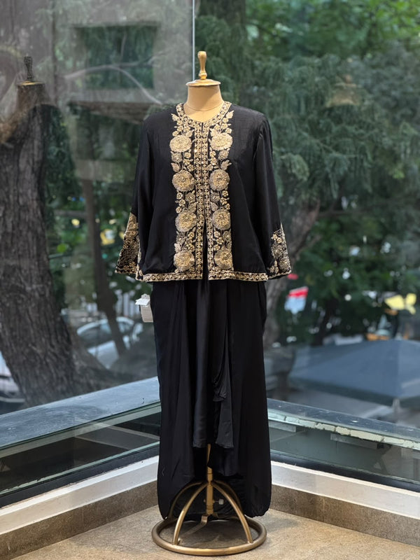 Black Skirt Set