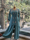Sea Green Palazzo Set