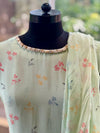 Green Drape Gown