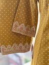 Yellow Dotted Co Ord