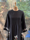 Black Embroidered Co Ord