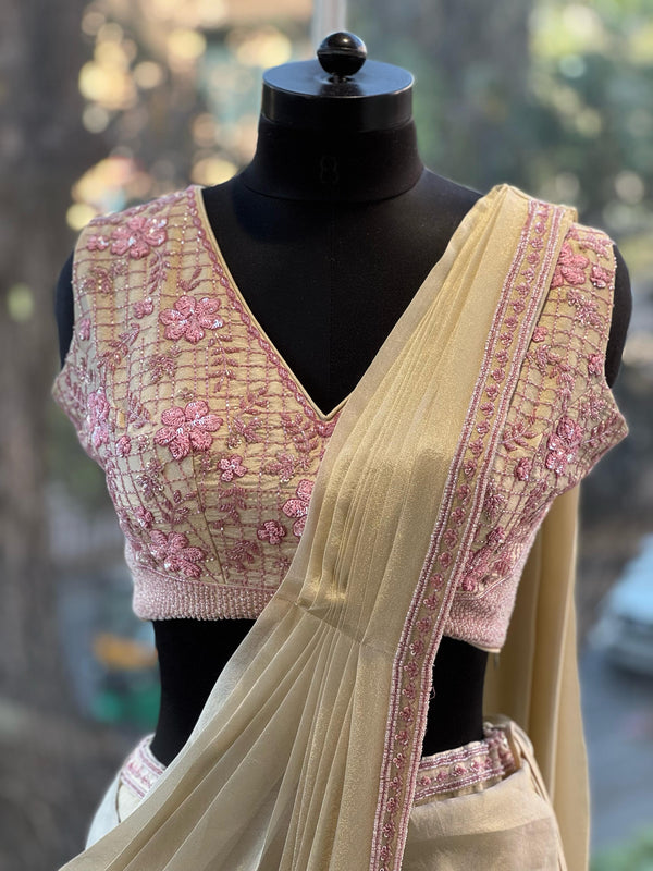 Tissue Skirt Ethnic Wear