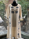 Half White Cross Stich Co Ord