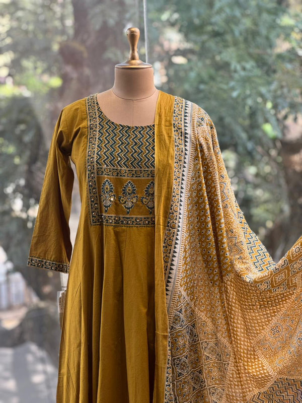 Mustard Suit Set