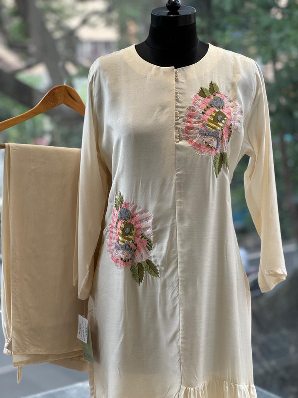 pure silk kurta with pants