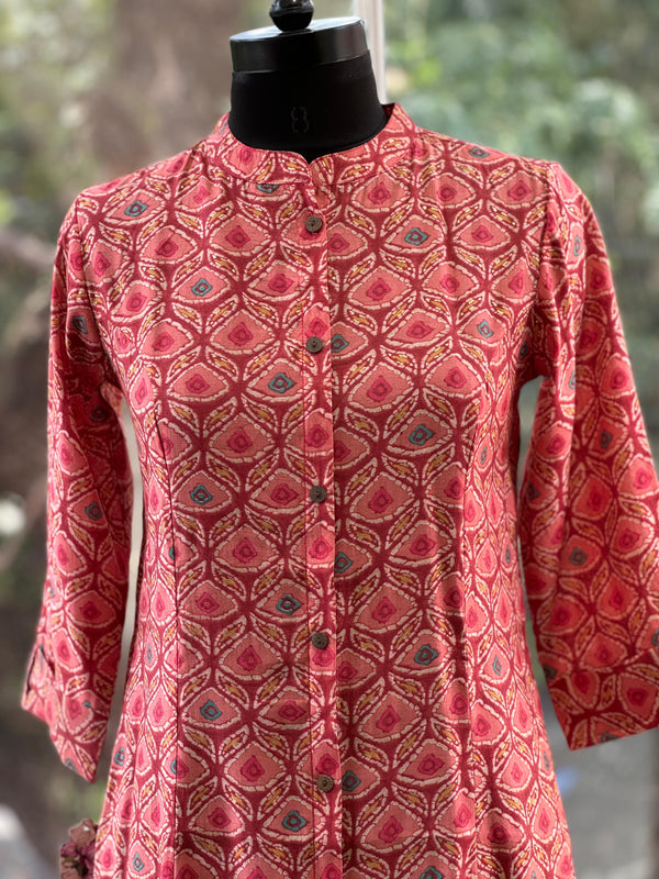 Rust A-Line Tunic