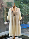 Half White Mul Tunic