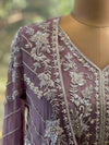 Mauve Jacket Style Gown