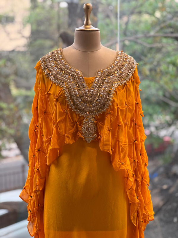 Yellow Cape Set