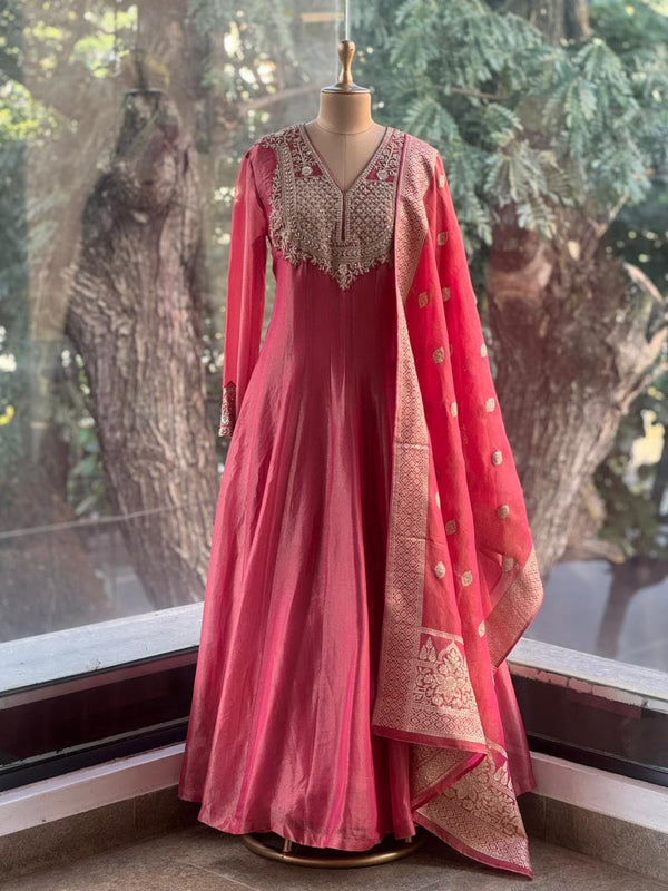 Pink Tissue Gown