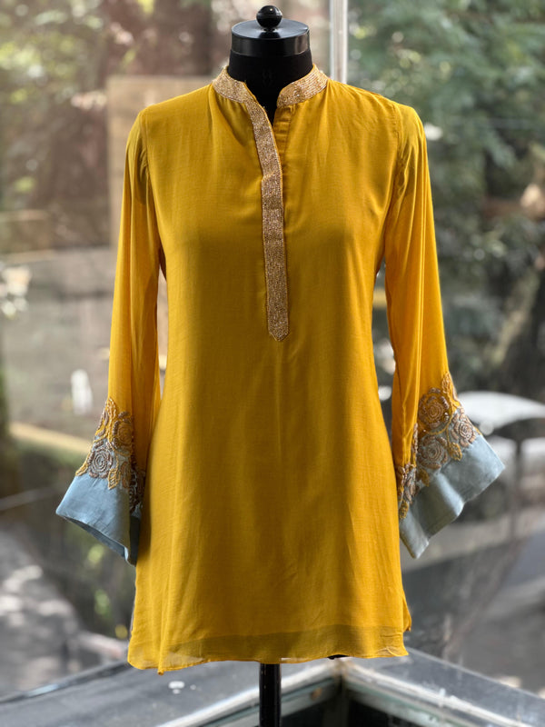 Yellow Hand Work Co Ord