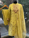 Lime Green Dupatta set