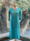 Light Blue Dupatta Set