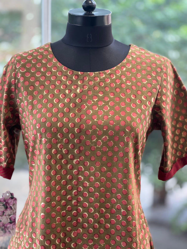 Green Circle Tunic