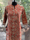Maroon Printed Tunic