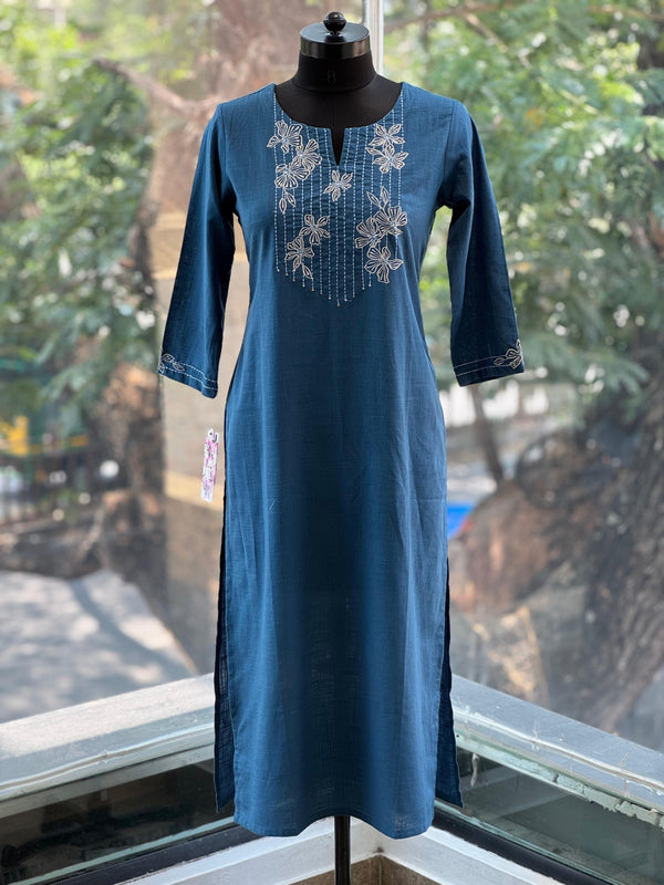 Blue Dupatta Set