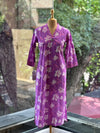 Purple V Neck Co Ord