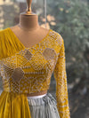 Yellow Skirt Set