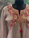 Biscuit Embroidered Co Ord