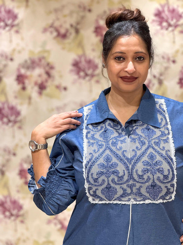 Blue Demin Tunic