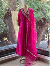 Pink Anarkali Set