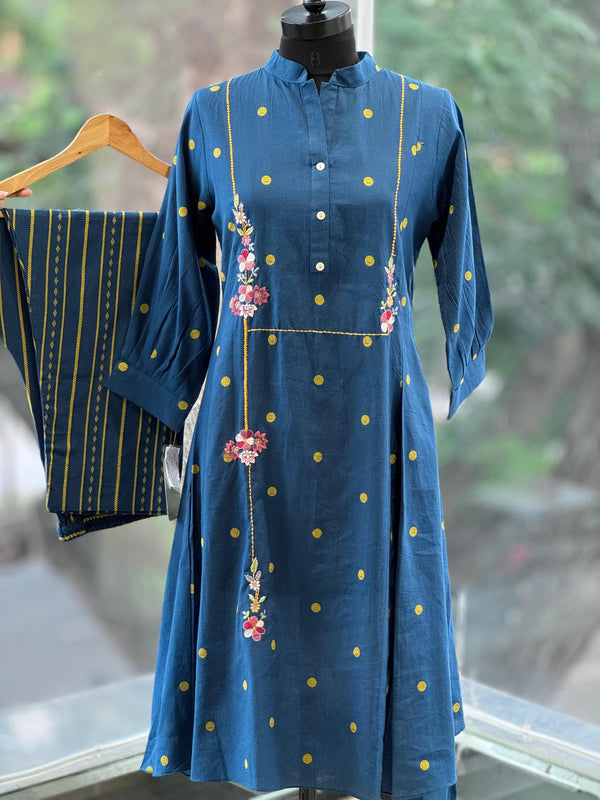 Blue Polka Dot Co Ord