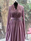 Mauve Shimmer Gown