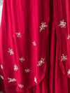 Red Kaftan Style Gown