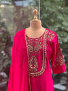 Pink Dupatta Set
