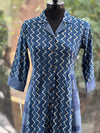 Blue Collared Tunic