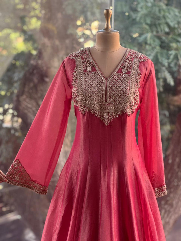 Pink Tissue Gown