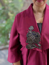 Wine Party Wear Dress