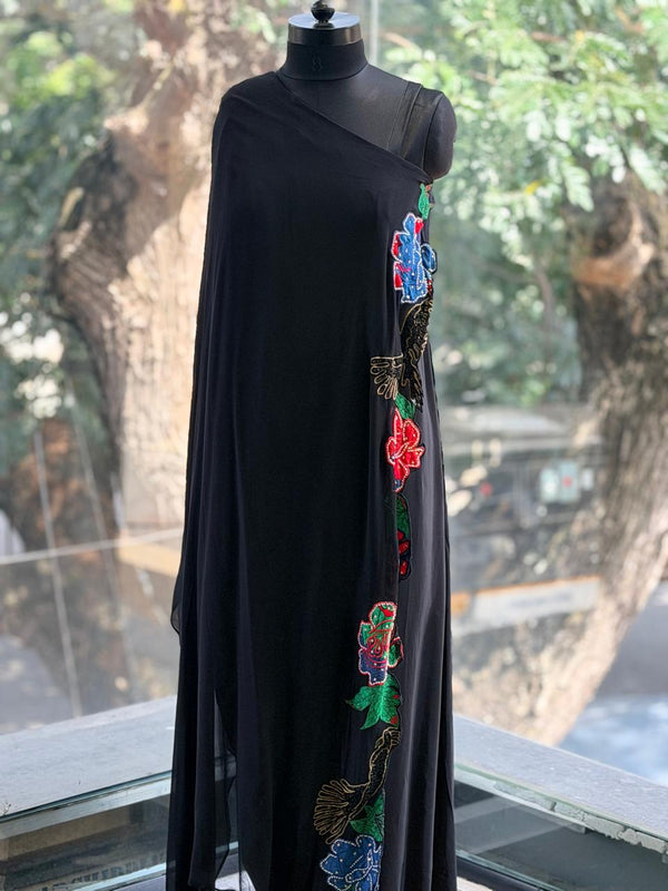 Black One Shoulder Dress
