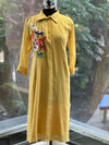 Yellow Embroidered Co ord