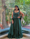 Emerald Green Gown