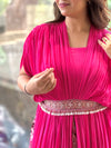 Pink Floral Lehenga